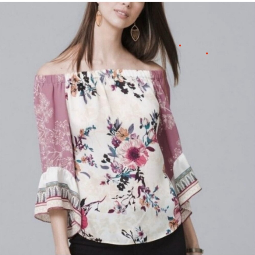 White House Black Market off the shoulder top